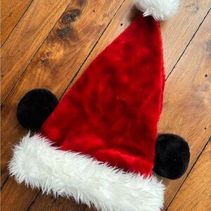 Disney Santa Hat with Mickey Ears